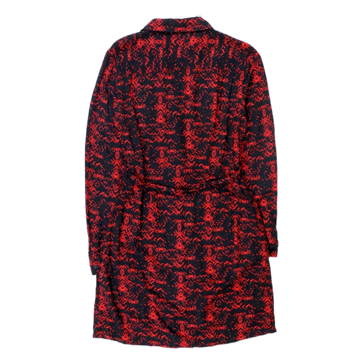 Hush Black/Red Snake Shirt Dress