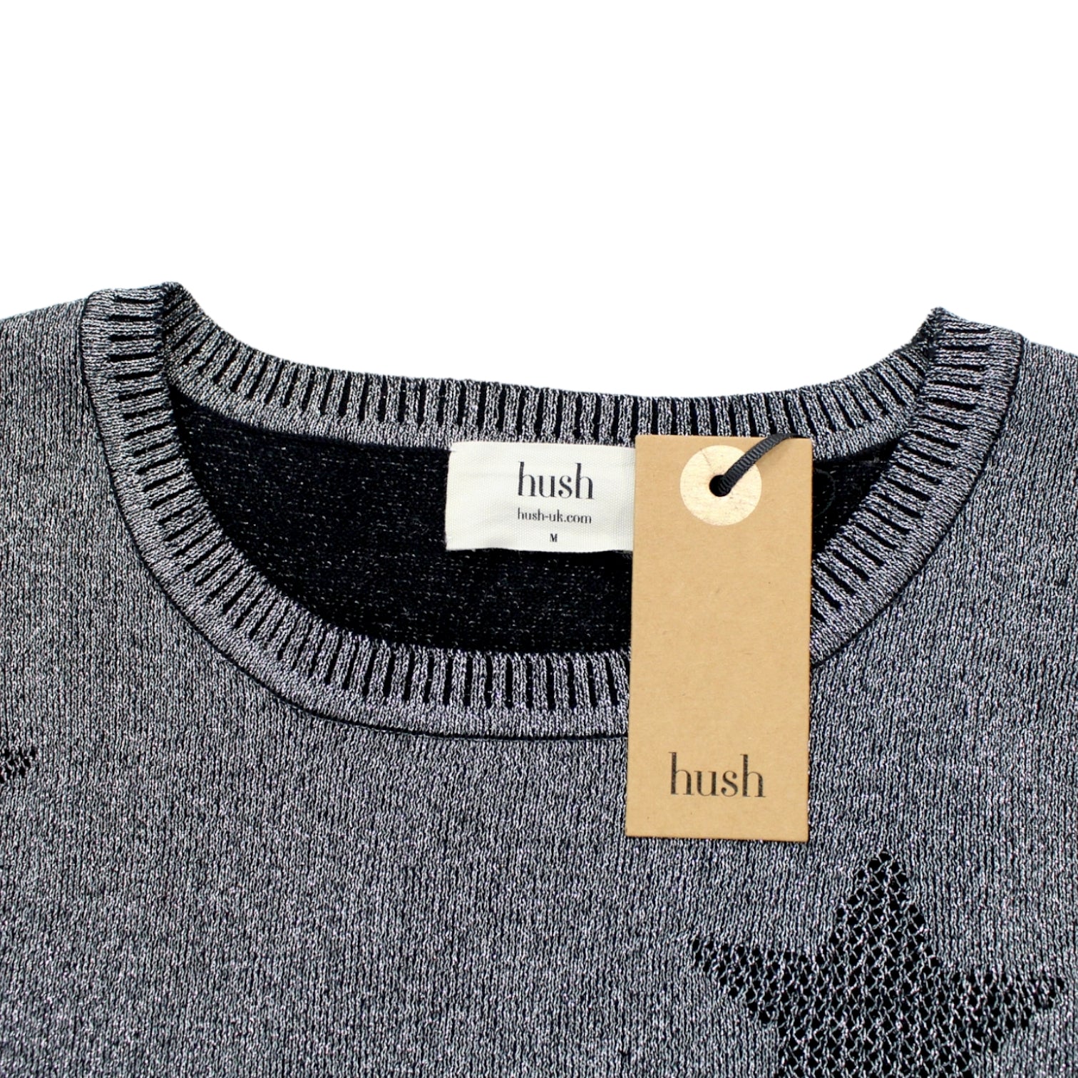 Hush Black/Silver Nova Star Jumper