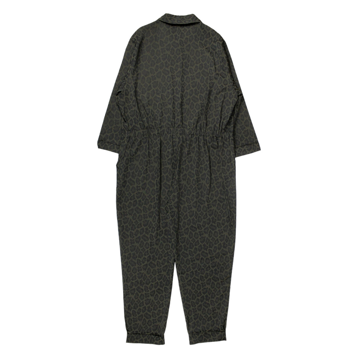 Hush Dark Green Jacquard Jumpsuit