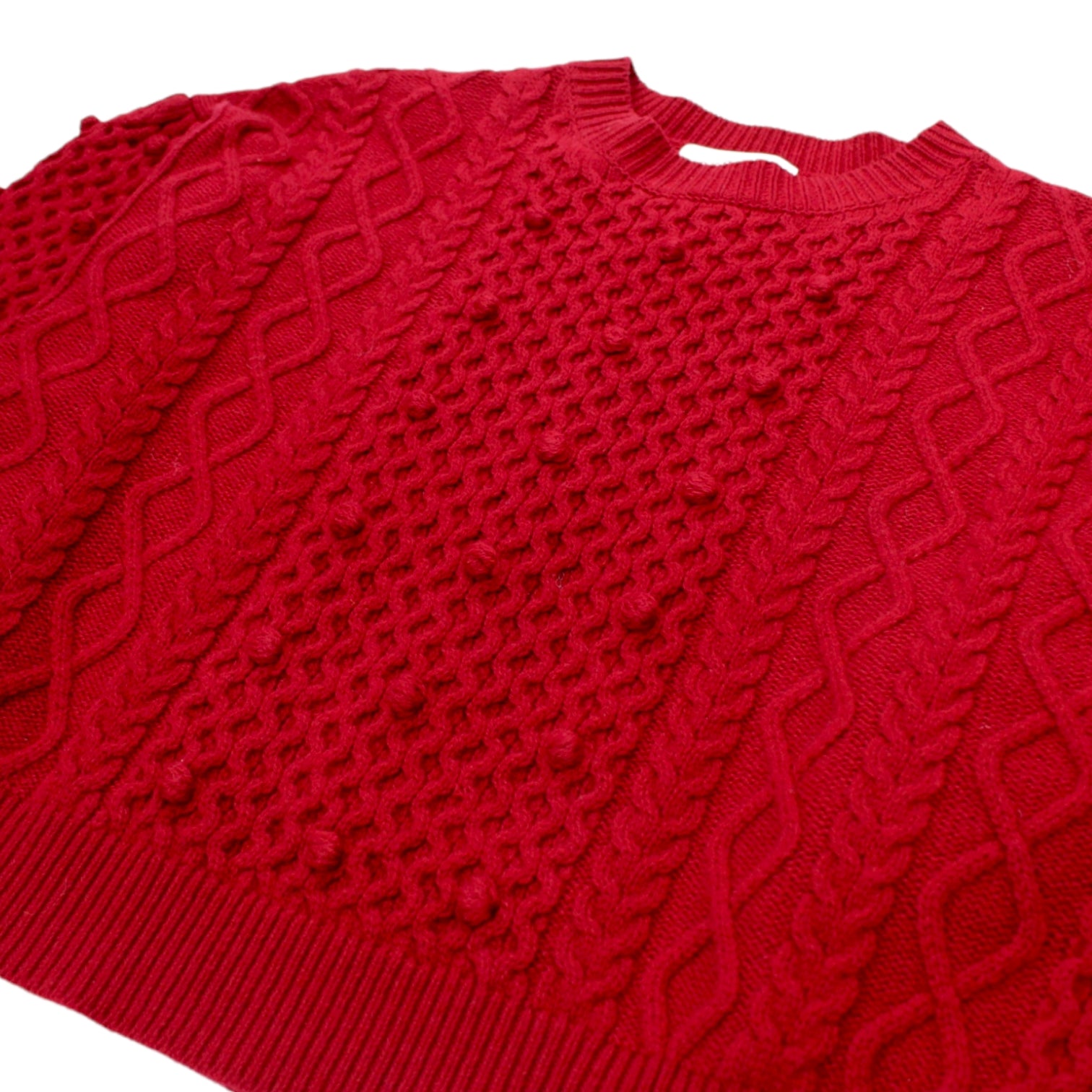 Meadows Red Bramble RWS Wool Jumper