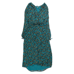 Hush Green Abstract Print Dress