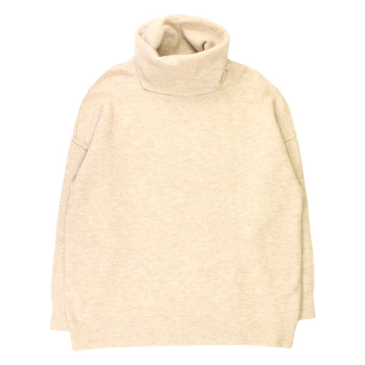 Hush Oatmeal Cowl Neck Jumper