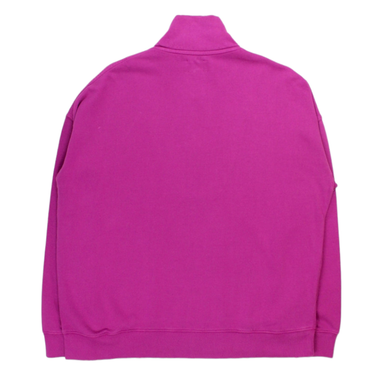 Hush Cerise Zip-Up Relaxed Sweatshirt