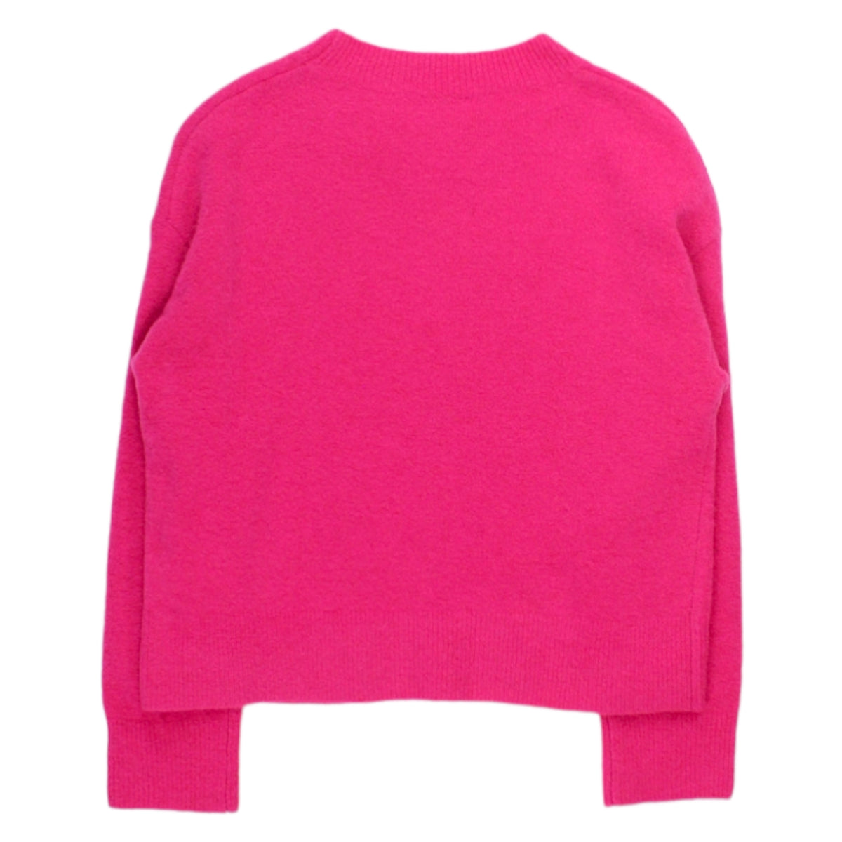 Hush Bright Pink Cropped Knit Jumper