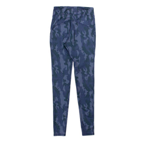 Hush Blue Camo Athleisure Leggings