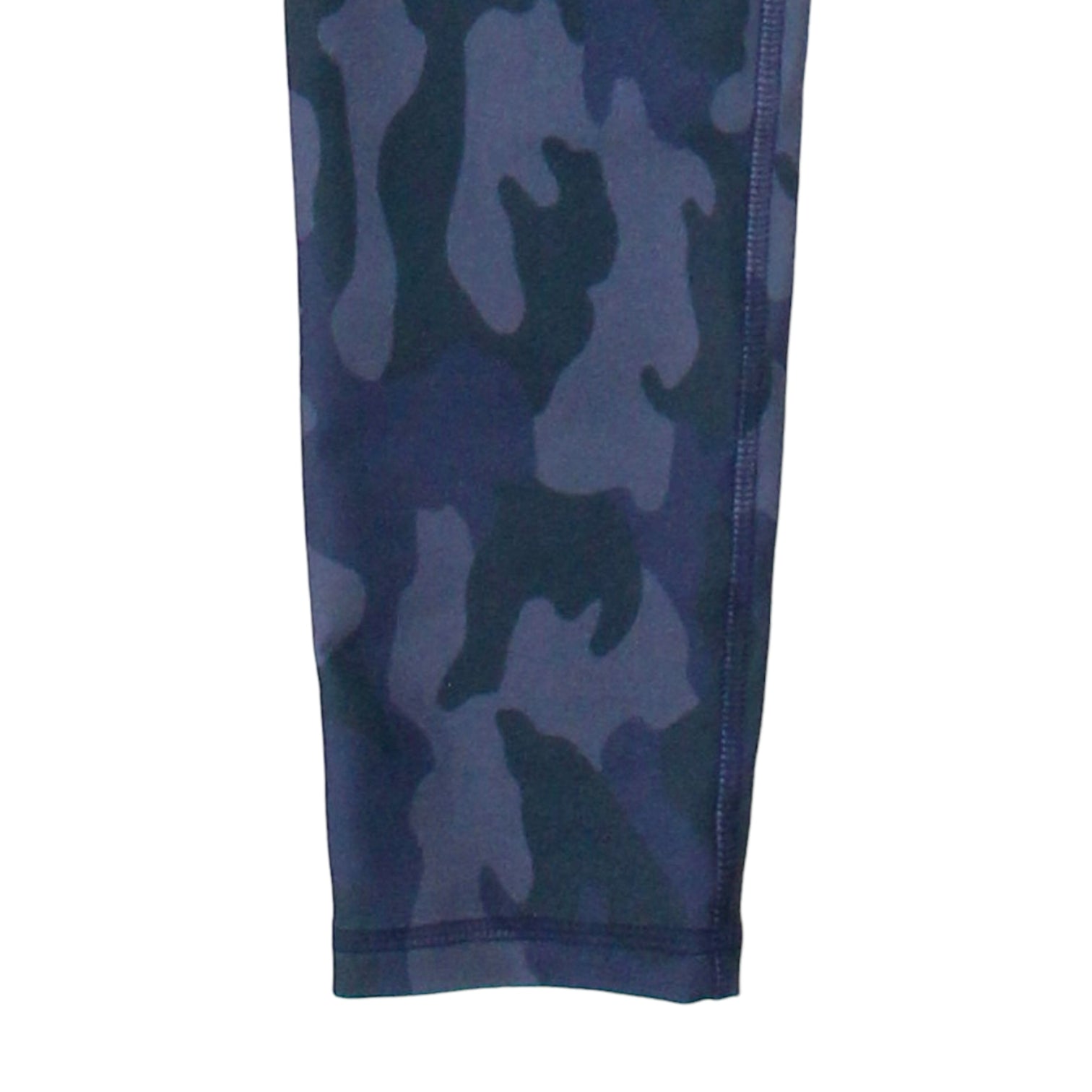 Hush Blue Camo Athleisure Leggings