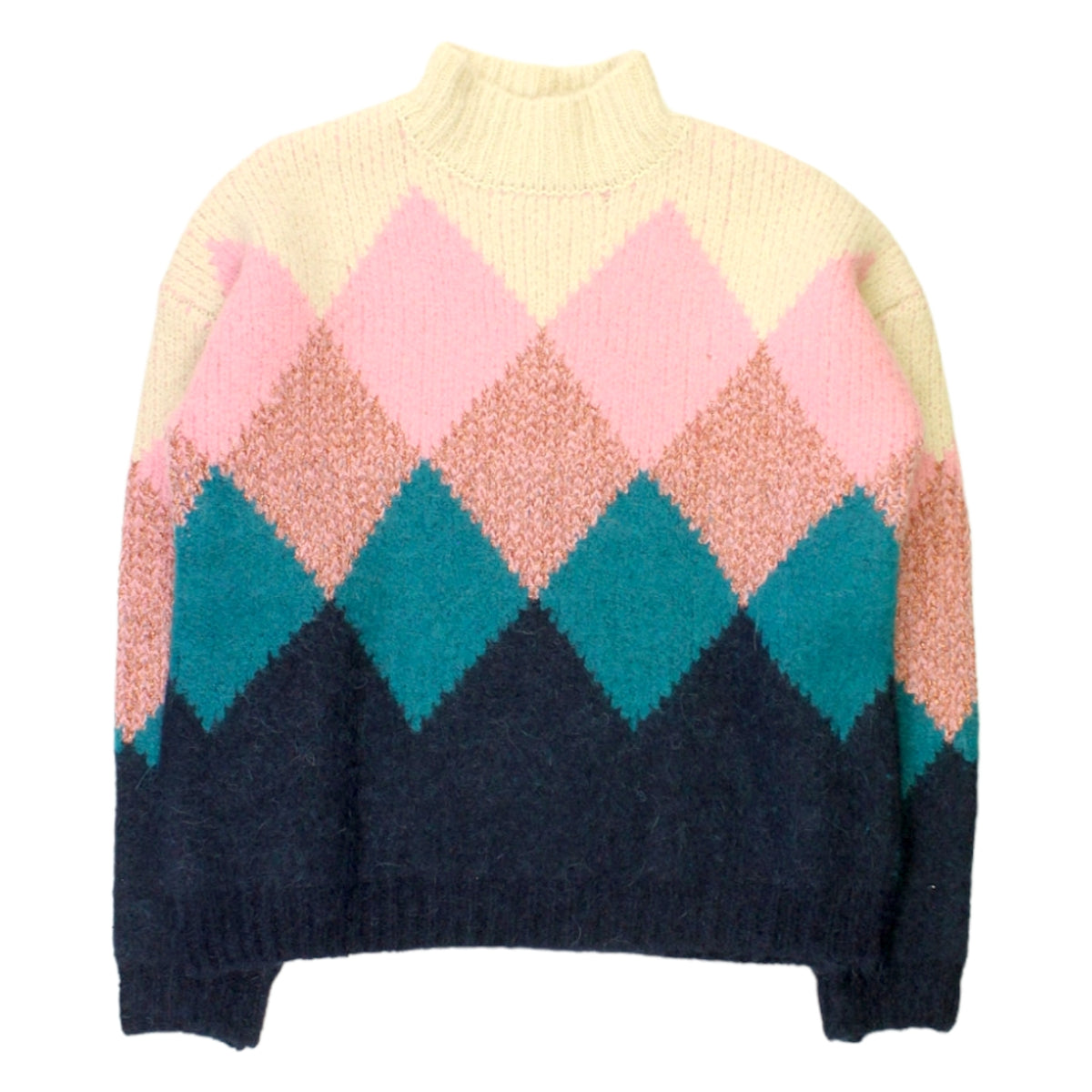 Hush Cream/Multi Amelia Diamond Jumper