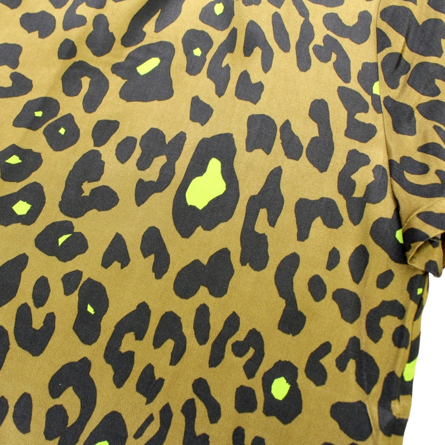 Hush Green Naomi Leopard Print Top