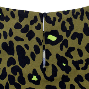 Hush Green Neon Leopard Dress