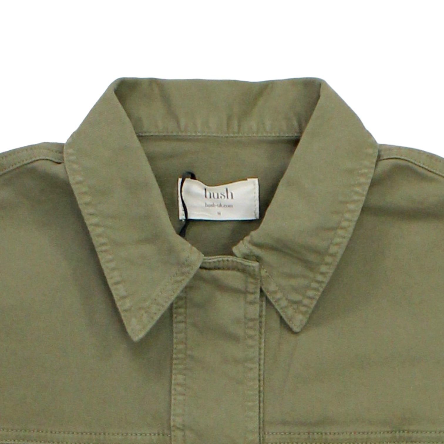 Hush Khaki Lakey Cargo Jacket