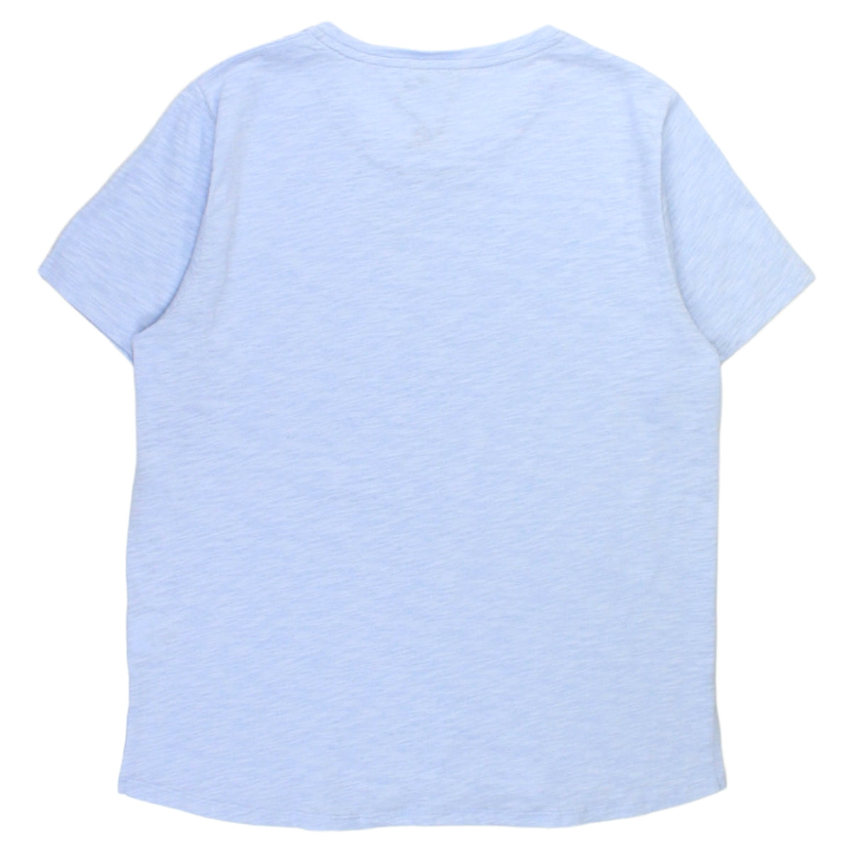 Hush Powder Blue Cotton Slub T-Shirt
