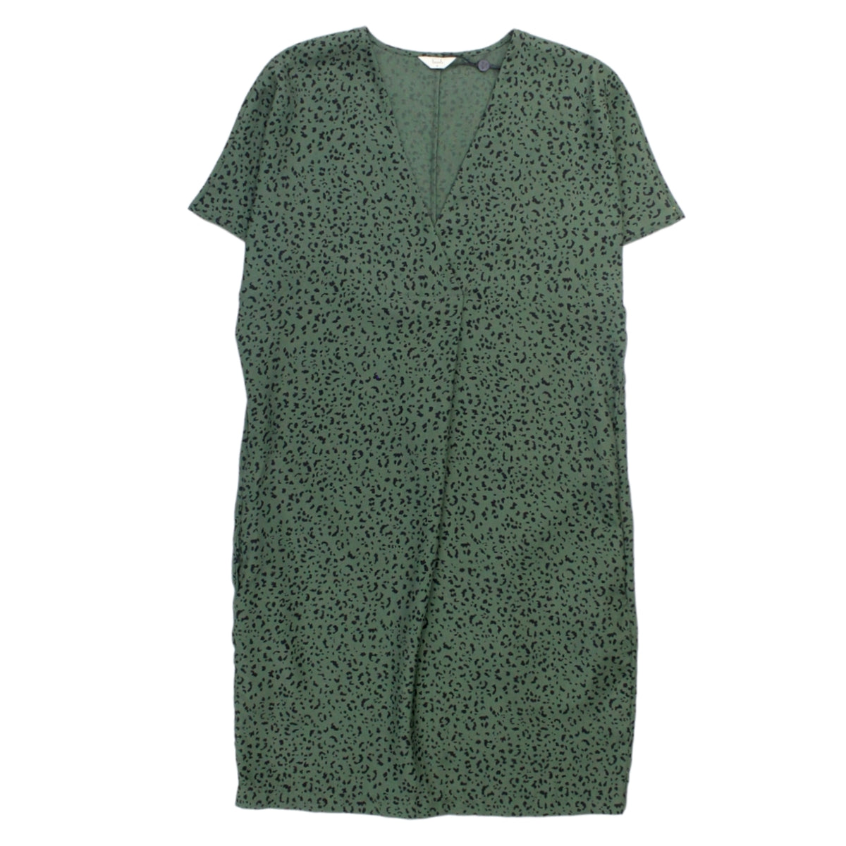 Hush Khaki Mini Mark Tea Dress