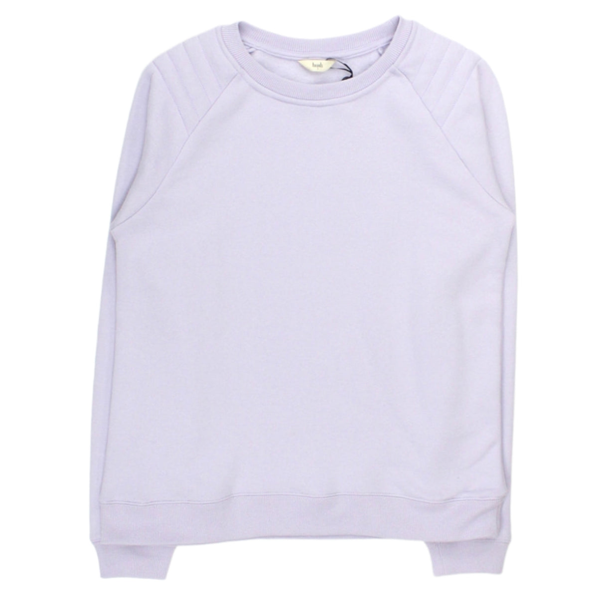 Hush Washed Lilac Biker Sweat Top
