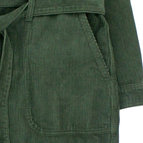 Hush Khaki Lilou Cord Boilersuit