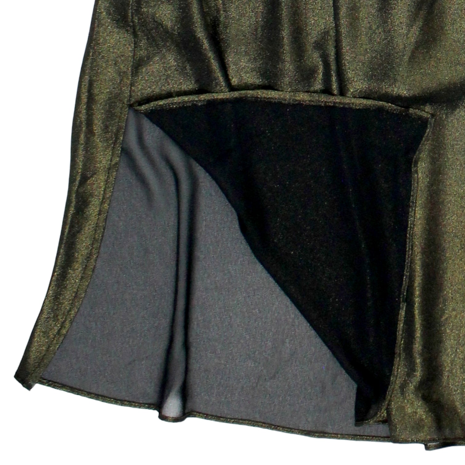 Hush Bronze/Gold Metallic Skirt
