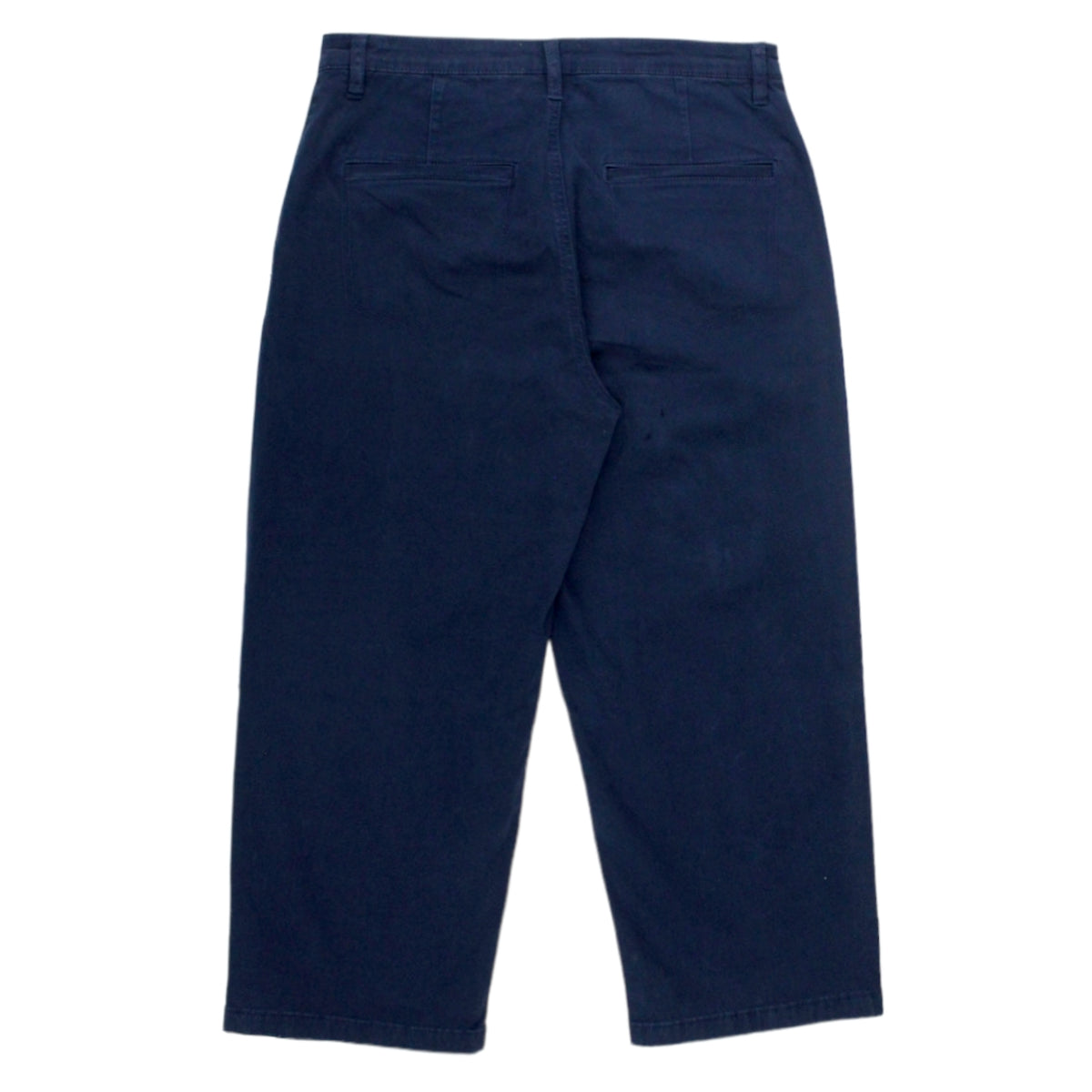 Hush Navy Wide Leg Chinos