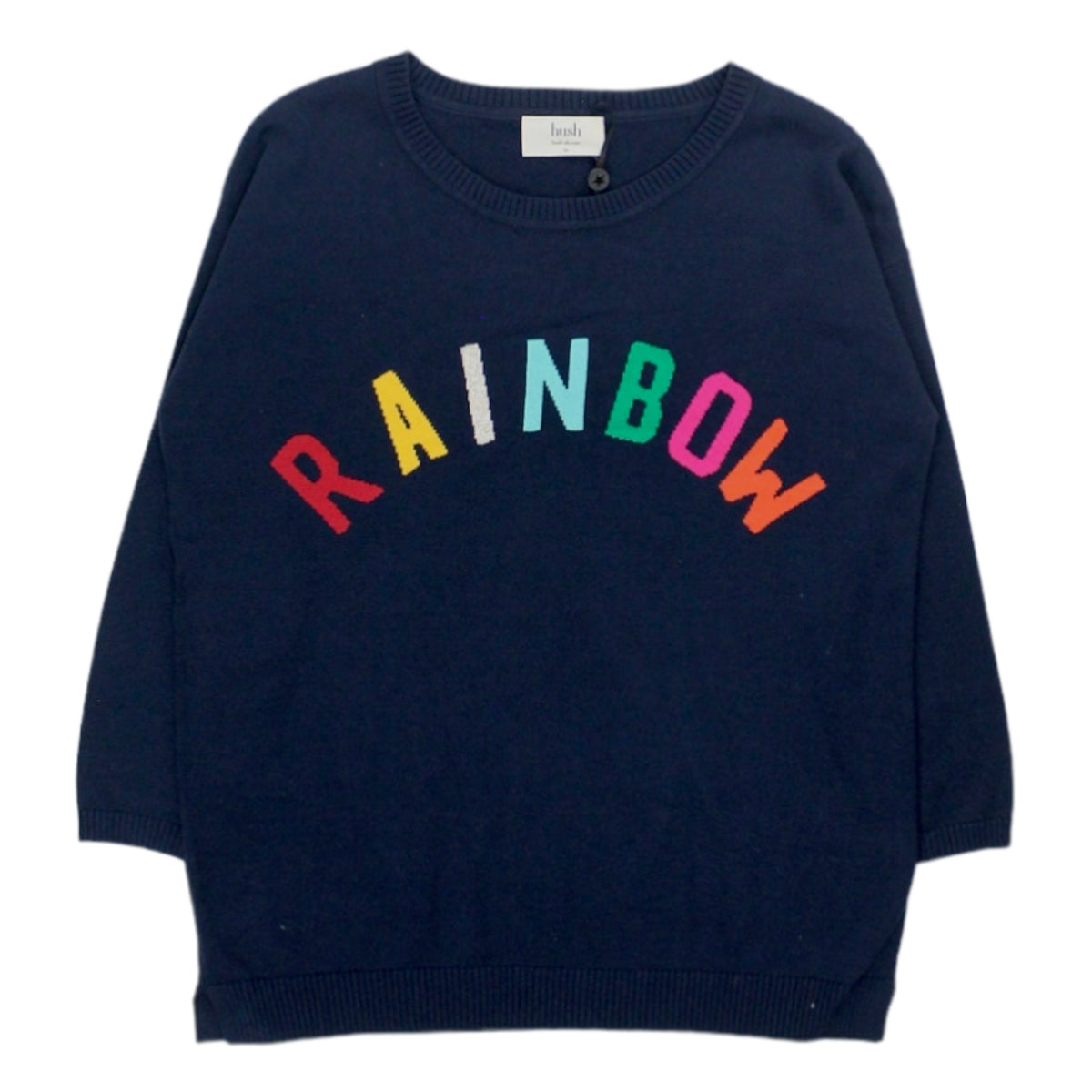 Hush Navy/Multi Feya Rainbow Jumper