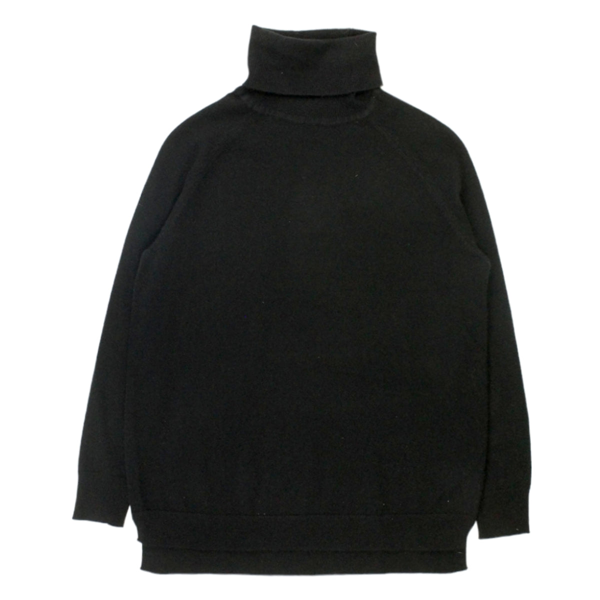 Hush Black Cashmere Roll Neck Jumper