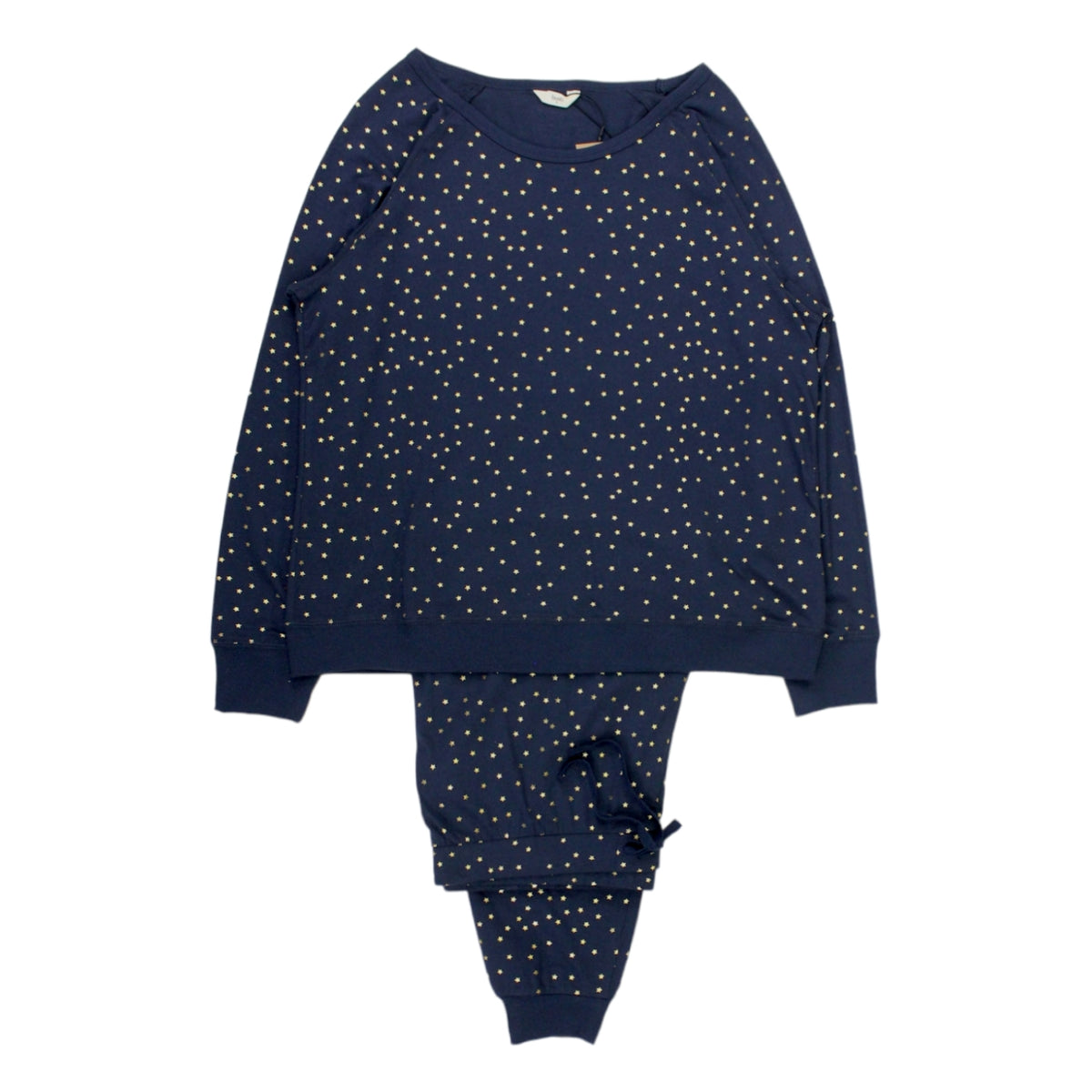 Hush Navy/Gold Star Print Pyjama Set