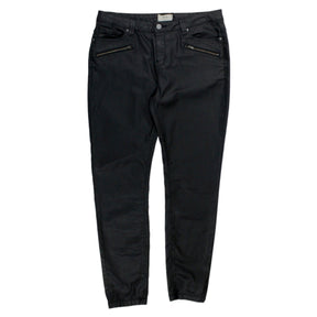 Hush Black Coated Jeans