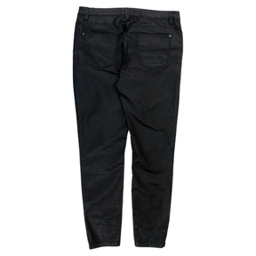 Hush Black Coated Jeans