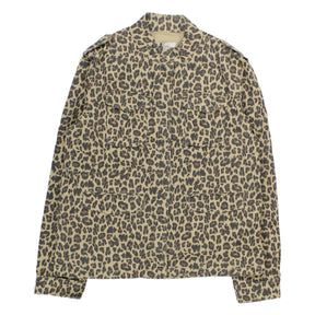 Hush Cream Leopard Military Jacket Shop from Crisis Online