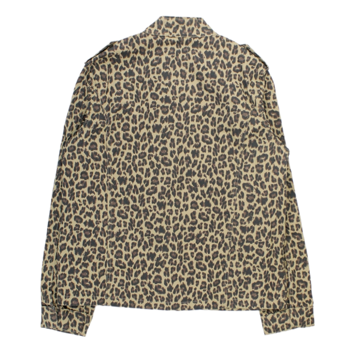 Hush Cream Leopard Military Style Jacket