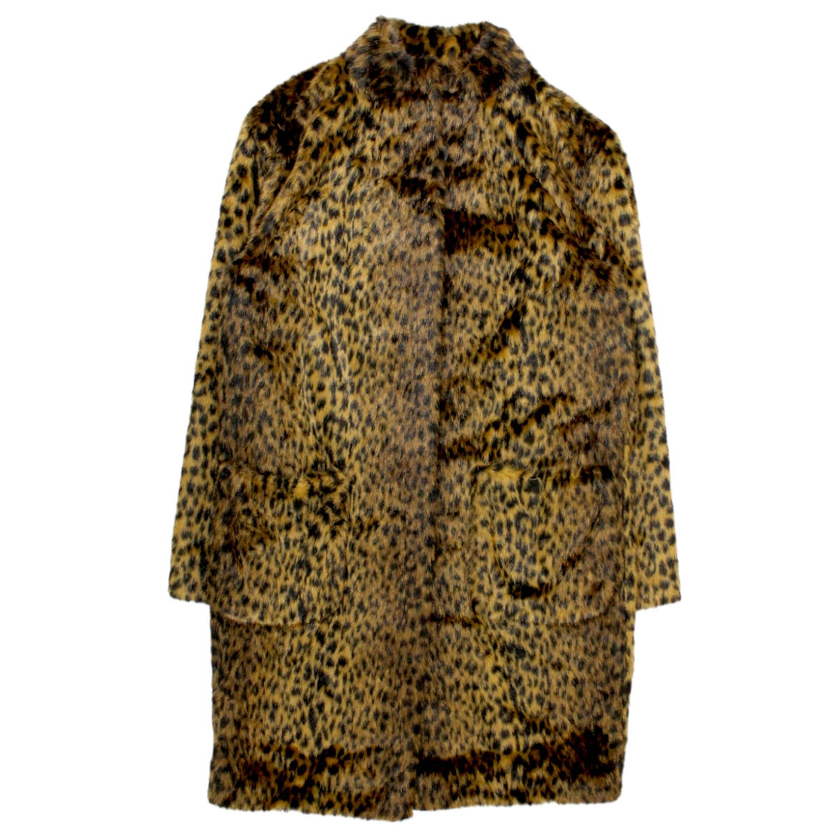 Hush Brown Leopard Faux Fur Coat