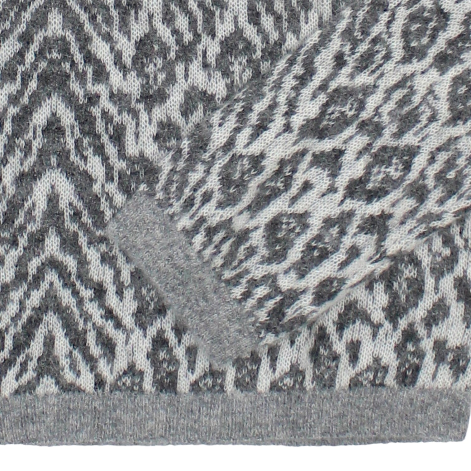 Hush Ecru/Grey Ombre Animal Jumper