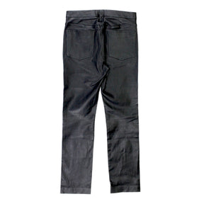 Hush Black Leather Jeans