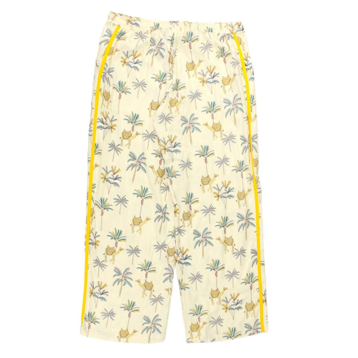 Hush Cream Camel Print Culotte PJ Trousers