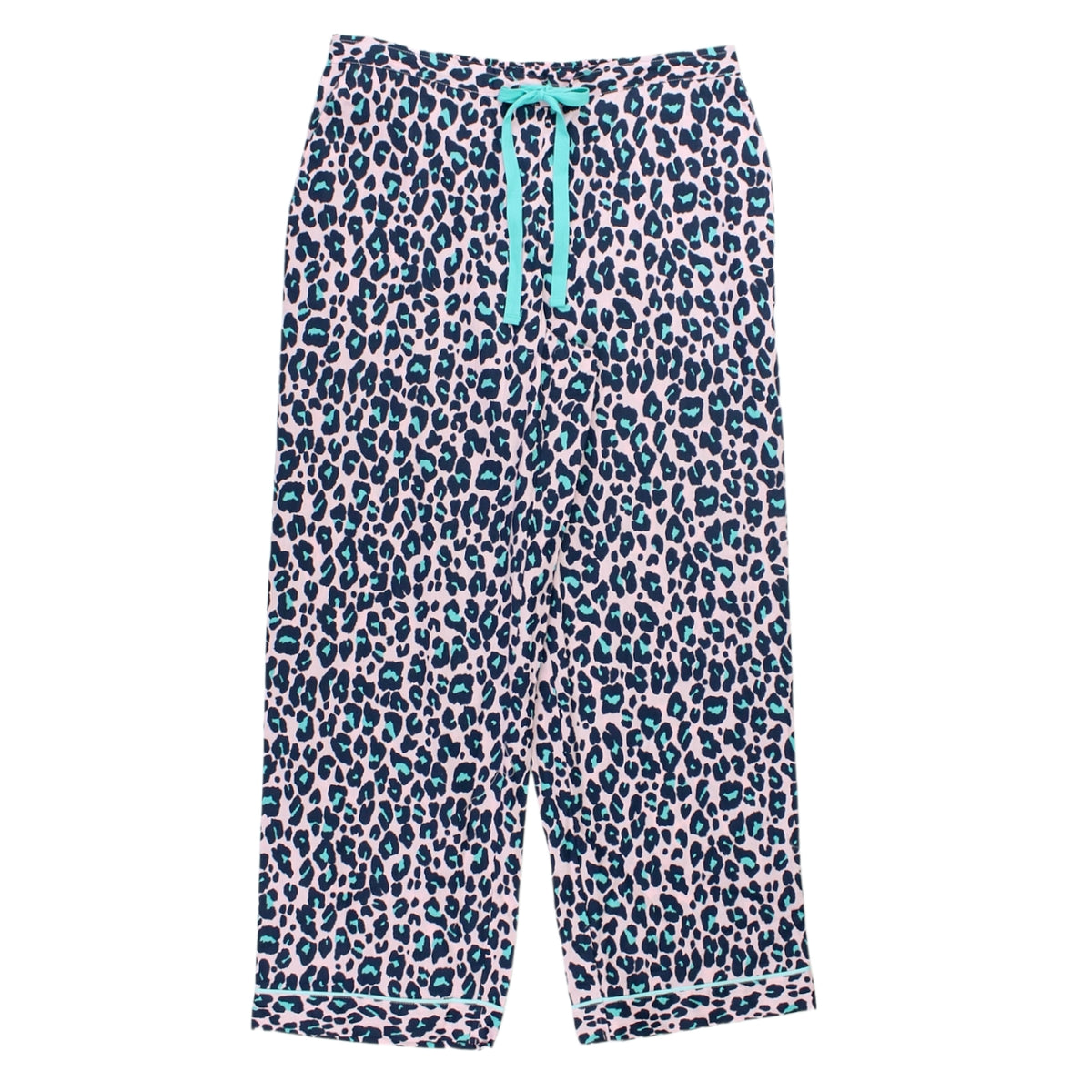 Hush Pink Leopard Printed PJ Trousers