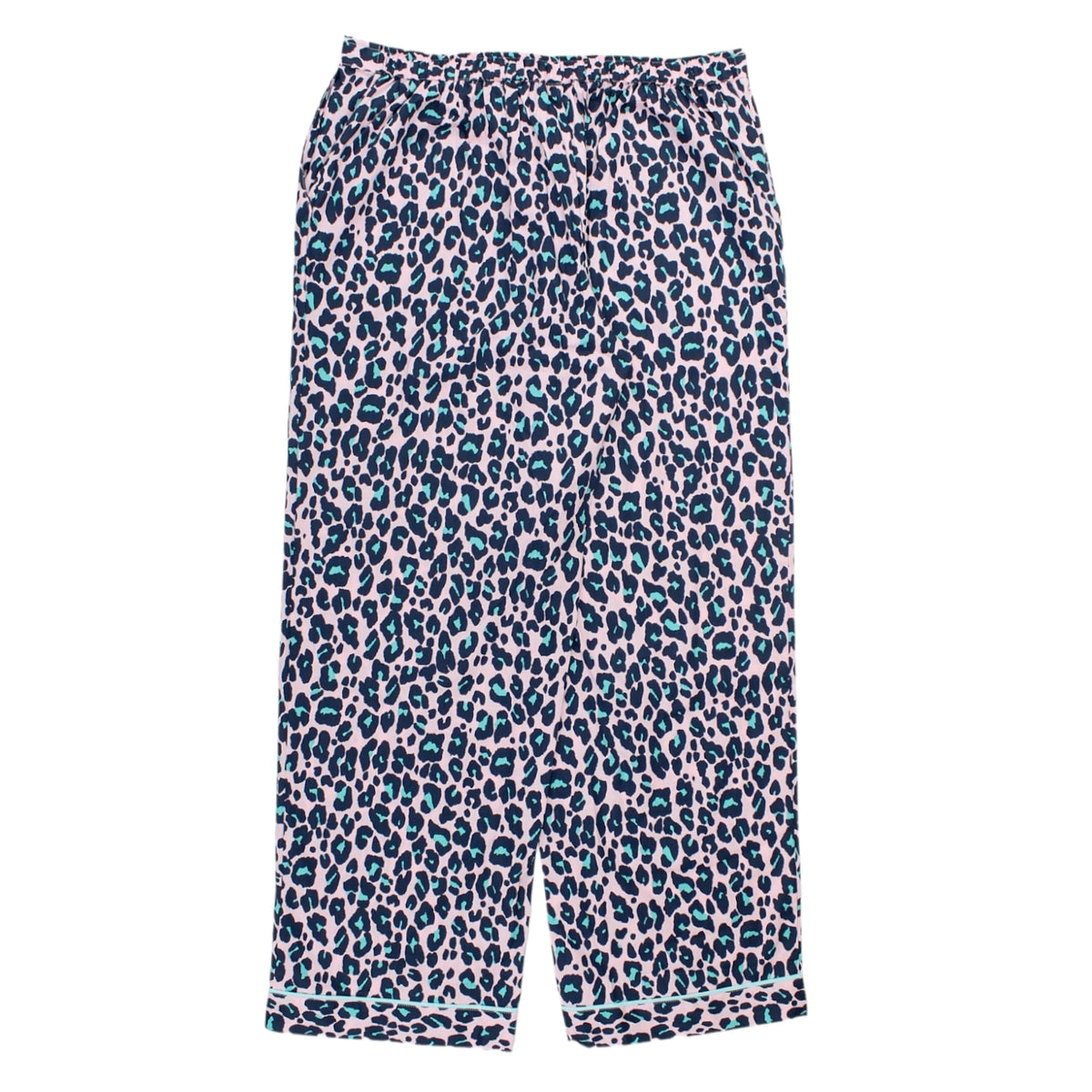 Hush Pink Leopard Printed PJ Trousers