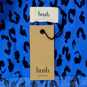 Hush Blue/Black Animal Print Cotton PJs