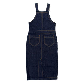 Hush Indigo Denim Dungaree Dress