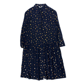 Hush Navy Copper Star Dress