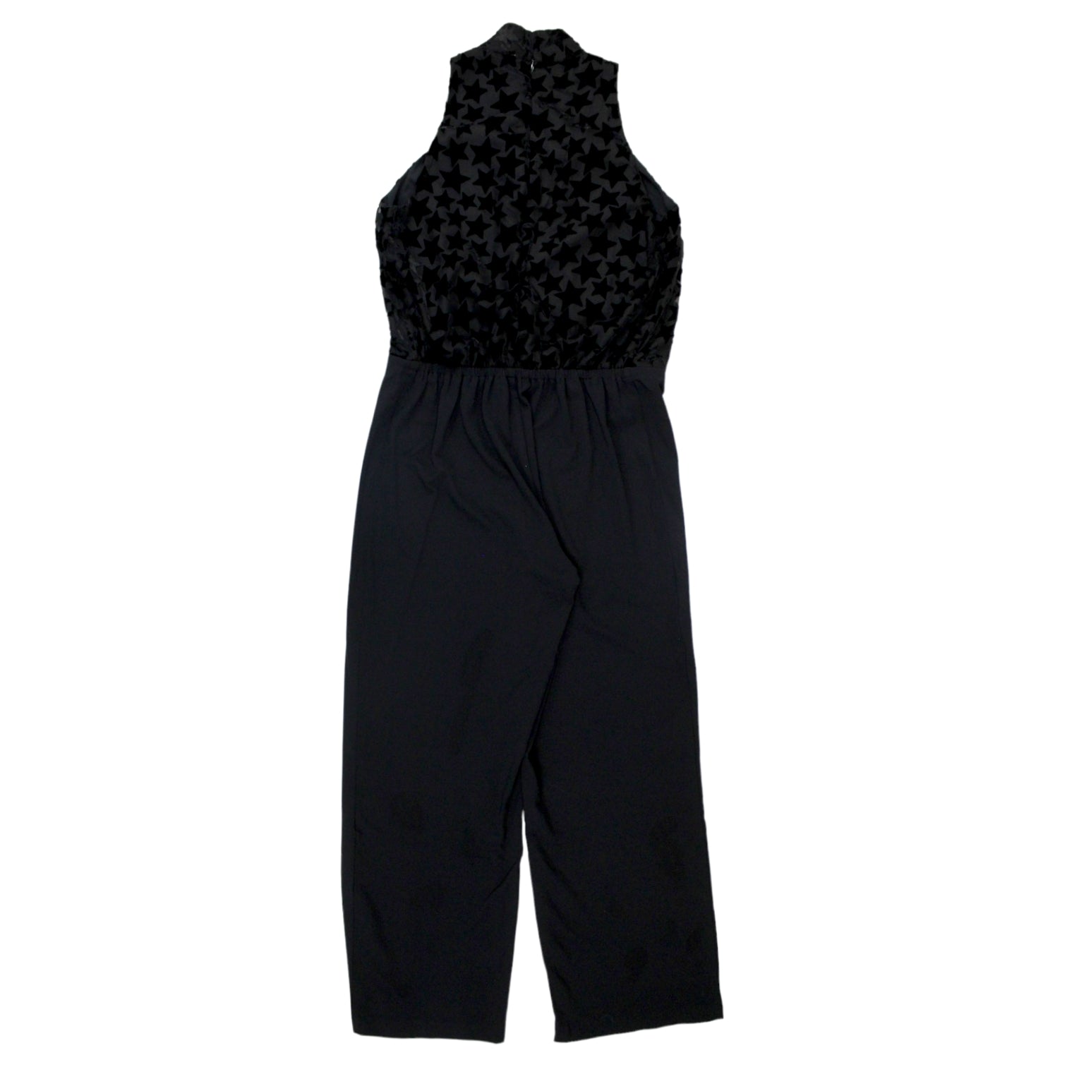 Hush Black Star Devore Jumpsuit