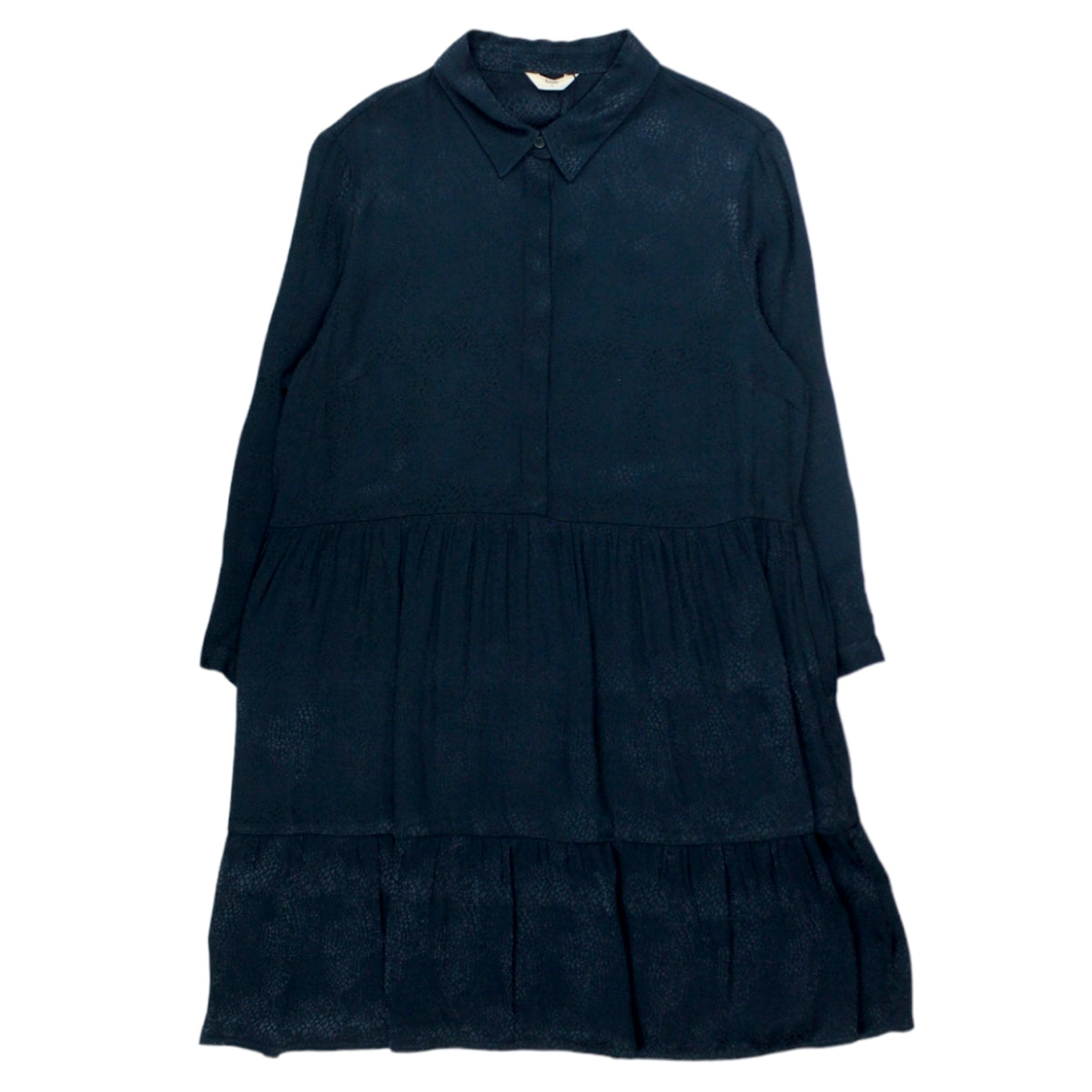 Hush Petrol Jacquard Shirt Dress