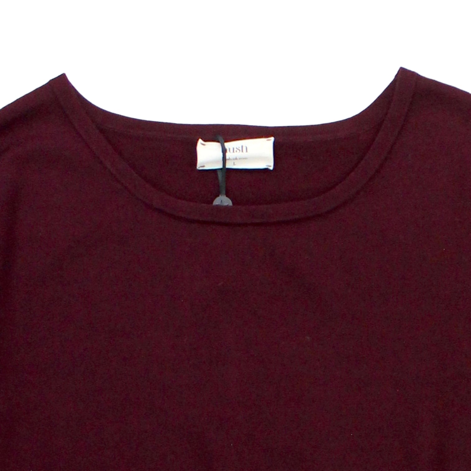 Hush Burgundy Tina Knit Dress