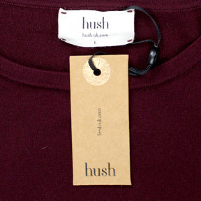 Hush Burgundy Tina Knit Dress