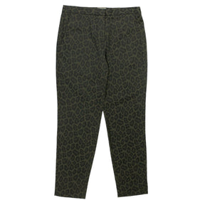 Hush Dark Green Jacquard Trousers