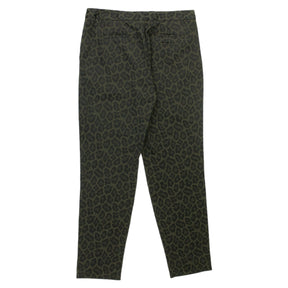 Hush Dark Green Jacquard Trousers