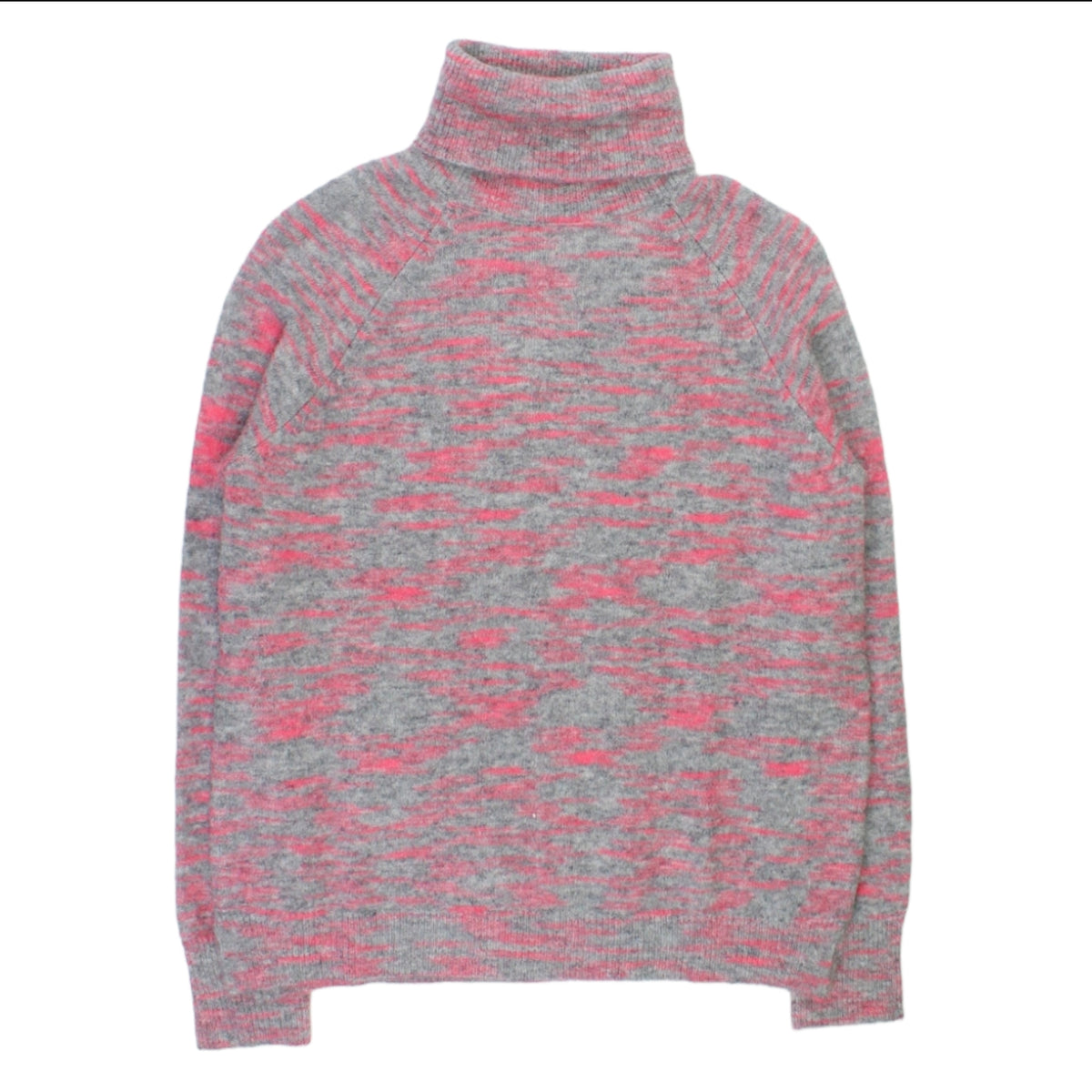 Hush Charcoal/Pink Roll Neck Jumper