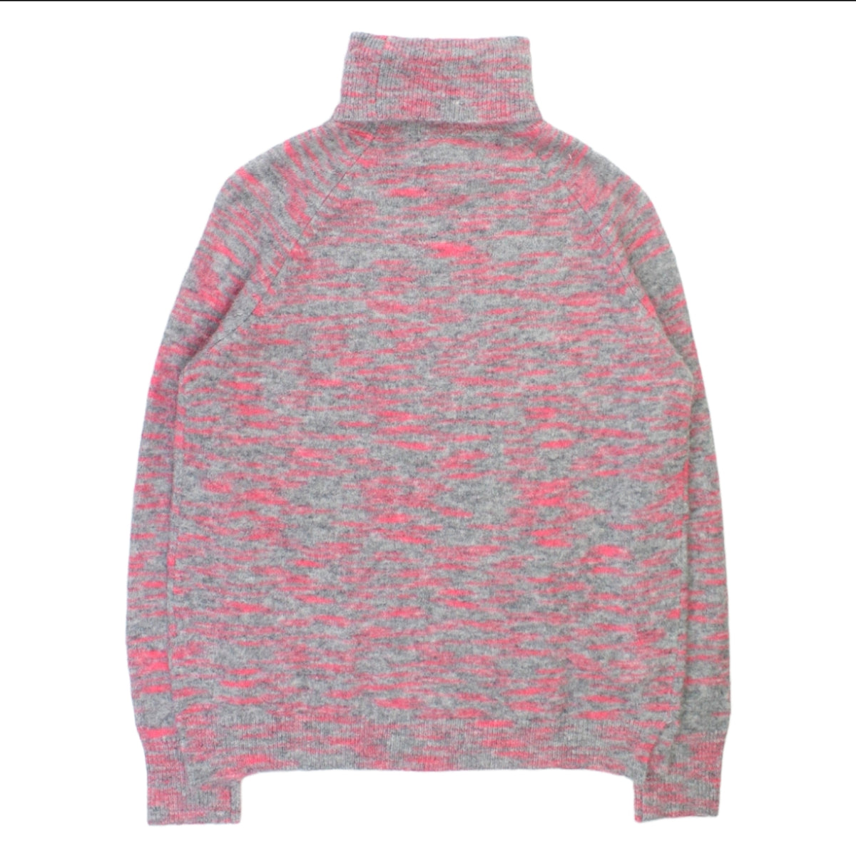 Hush Charcoal/Pink Roll Neck Jumper