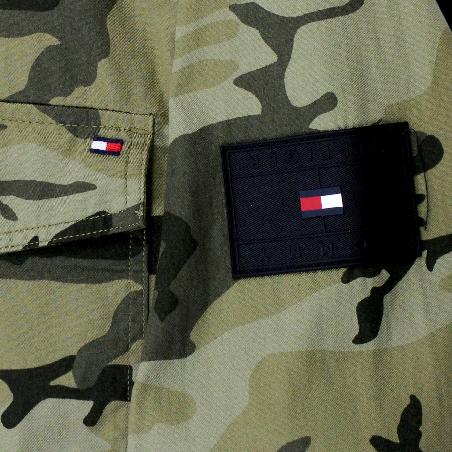 Tommy Hilfiger Green Camo Jacket