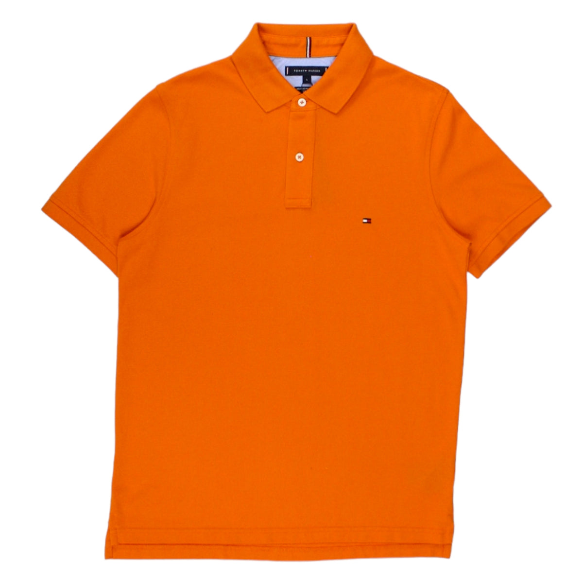 Tommy Hilfiger Orange Slim Fit Polo Shirt
