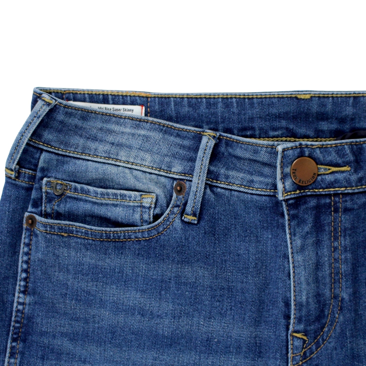 True Religion Blue Skinny Jeans