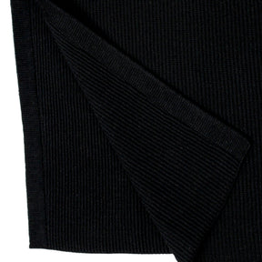 Calvin Klein Black Ribbed Tube Skirt