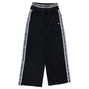 Calvin Klein Black Drop Waistband Track Pants