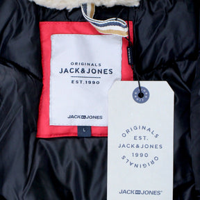 Jack & Jones Red Parka Style Coat